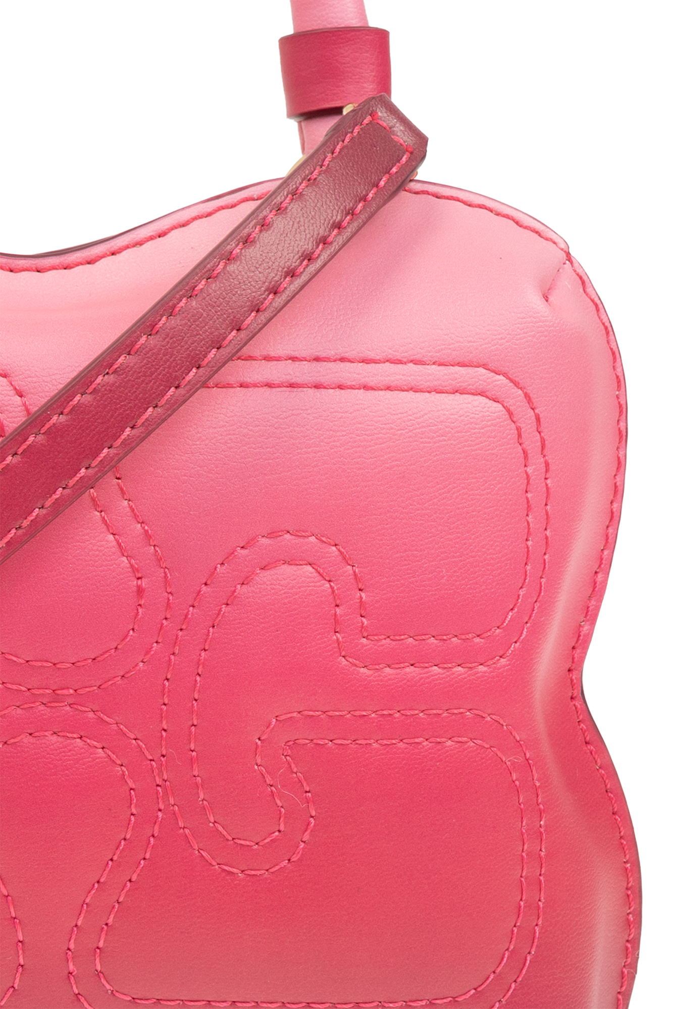 Pink Butterfly Small Shoulder Bag Ganni louis vuitton pre owned limited edition judy clutch bag item SchaferandweinerShops Bulgaria